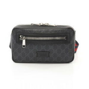Gucci Soft GG Supreme Sherry Waist Bag Leather Black